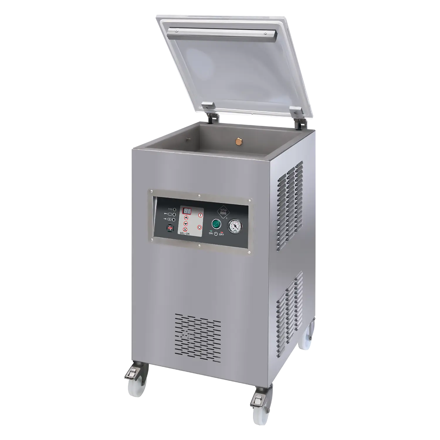 Vakuum-Verpackungsmaschine 25 m3/h, 520 mm +Inertgas | RM – VBD 25 SB