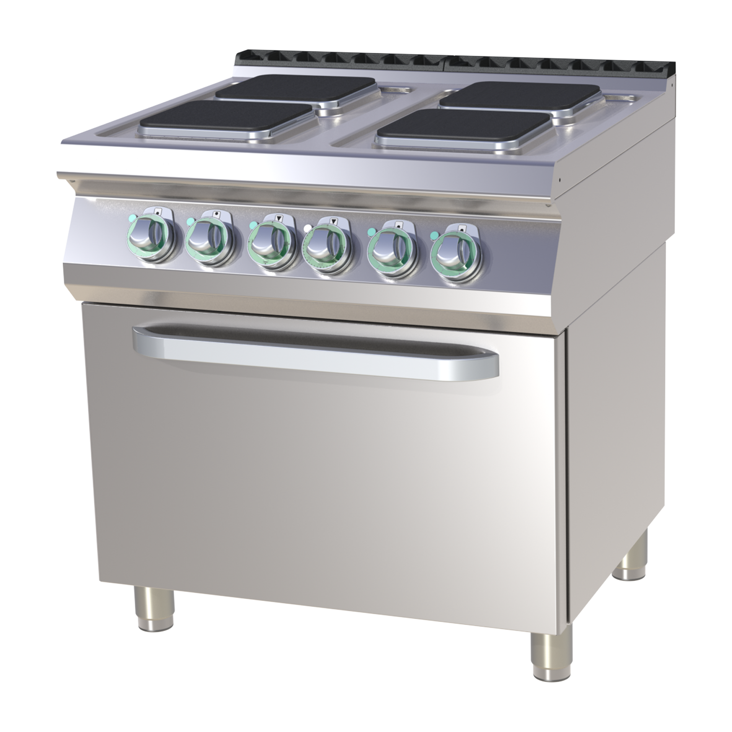 Herd elektrisch mit statischem Backofen | RM – SPQT 780/21 E