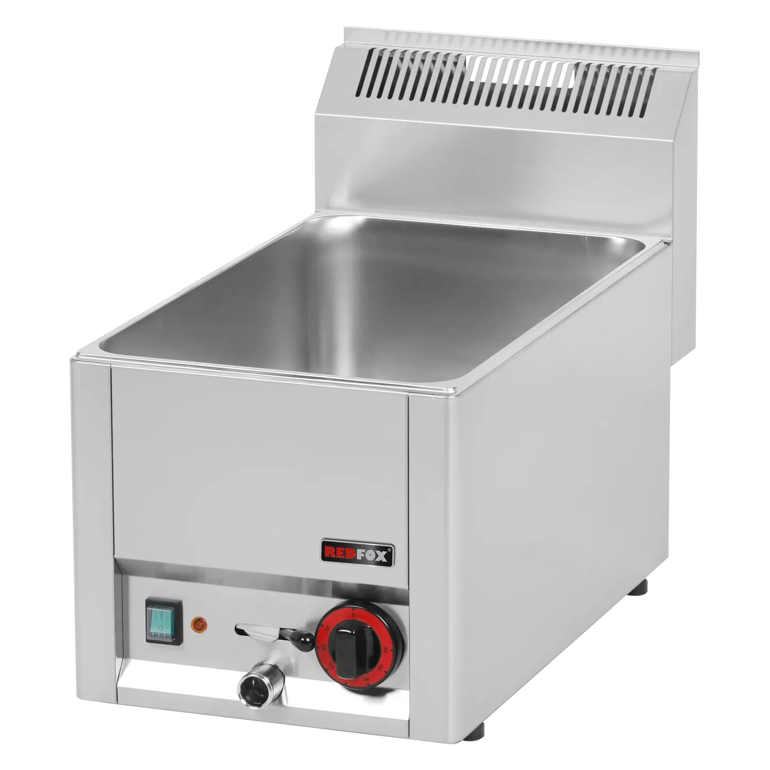 Bain Marie elektrisch GN 1/1 – 150 ohne Unterbauten | REDFOX – BM 30 EL