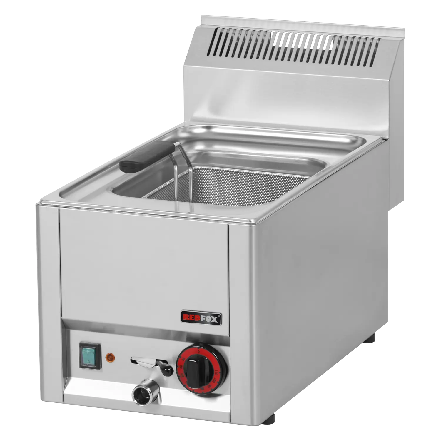 Pastakocher elektrisch 8 l ohne Unterbauten 230 V | REDFOX – VT 30 EL