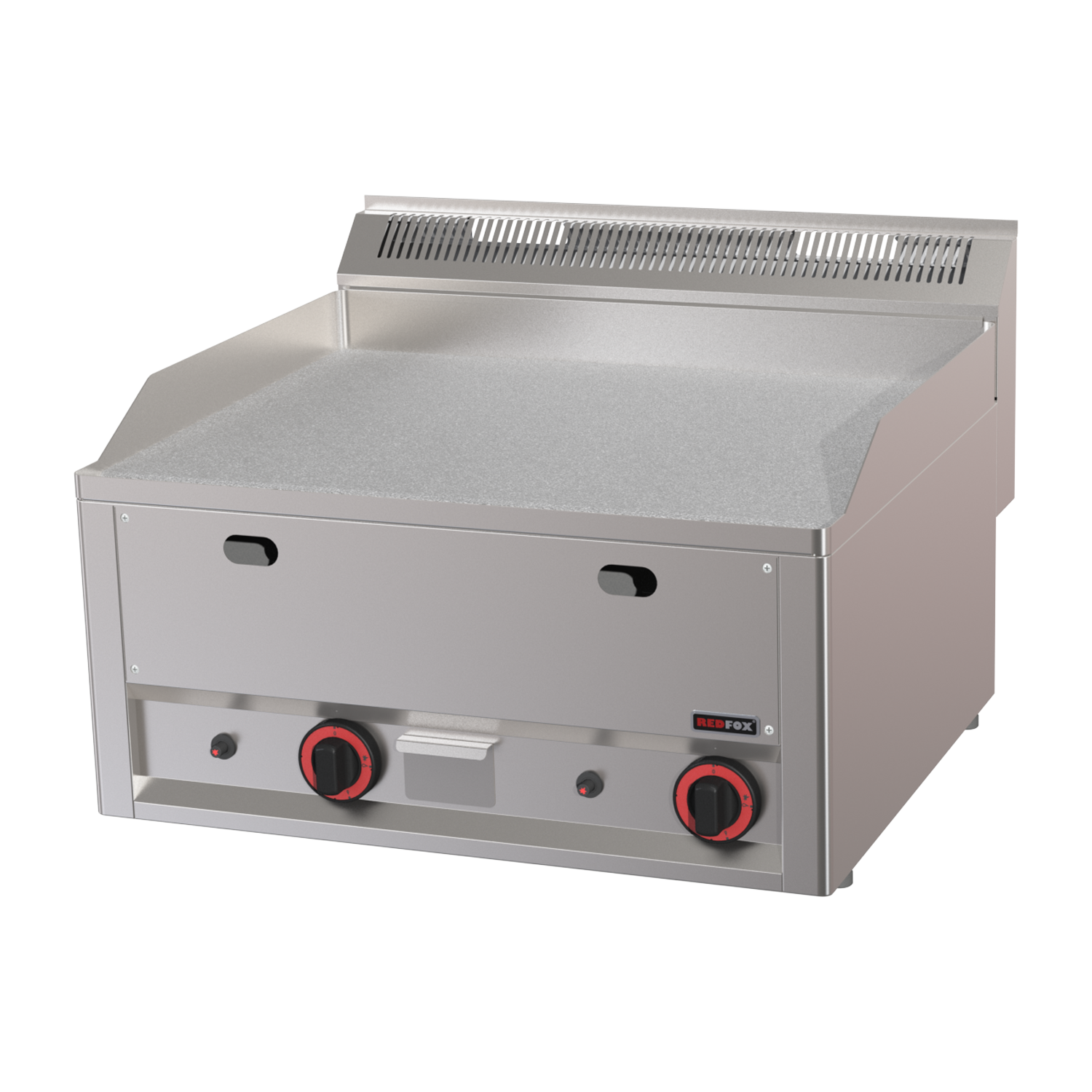 Grillplatte 65×48 Gas Durable Chrome glatt ohne Unterbauten | REDFOX – FTHC 60 GL
