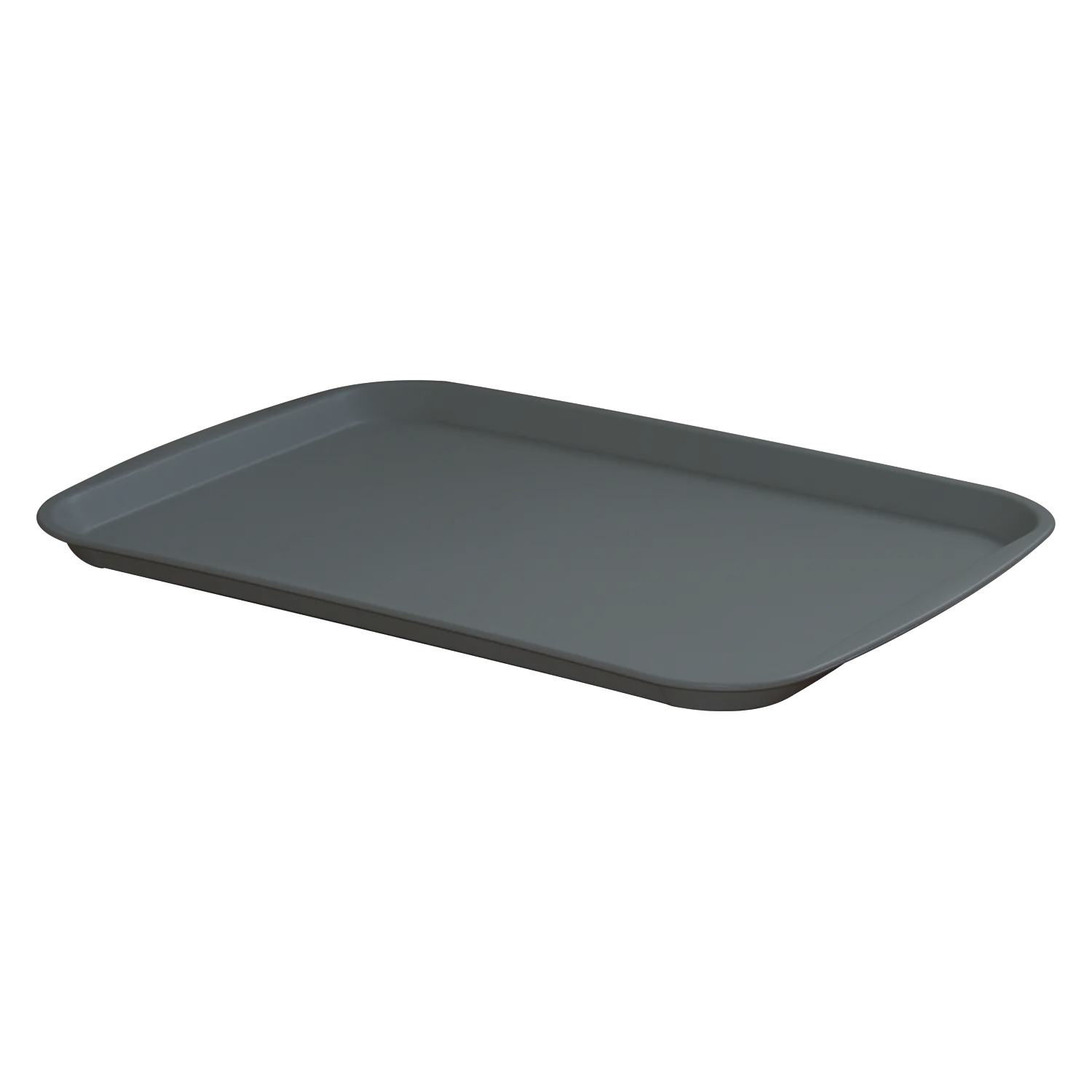 Tablett Fastfood Griffe 31×44 Polypropylen grau | REDFOX – RF – Podnos fast food úchopy 31×44