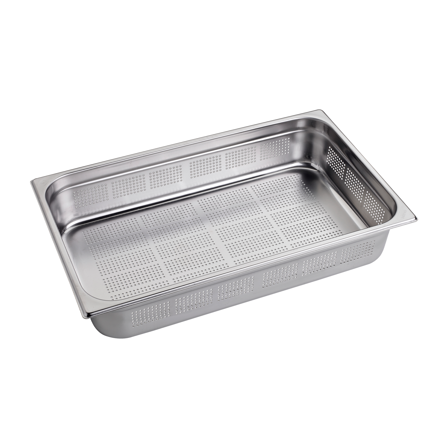 GN-Behälter gelocht GN 1/1 – 100 Edelstahl | REDFOX – GND 1/1-100