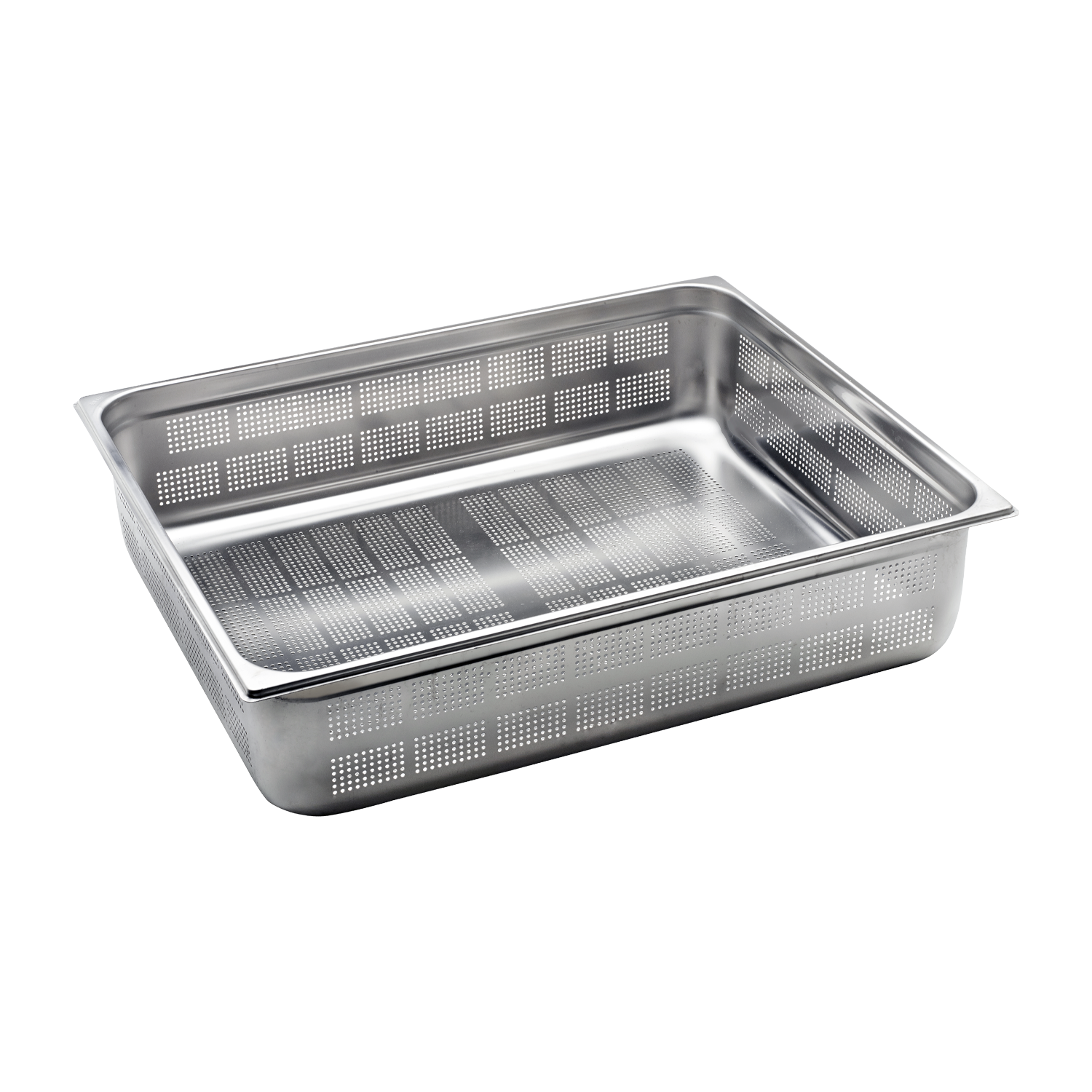 GN-Behälter gelocht GN 2/1 – 150 Edelstahl | REDFOX – GND 2/1-150