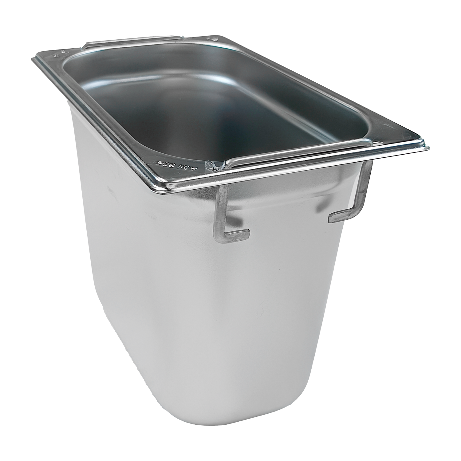 GN-Behälter GN 1/4 – 200 Fallgriff Edelstahl | REDFOX – GN 1/4-200 U