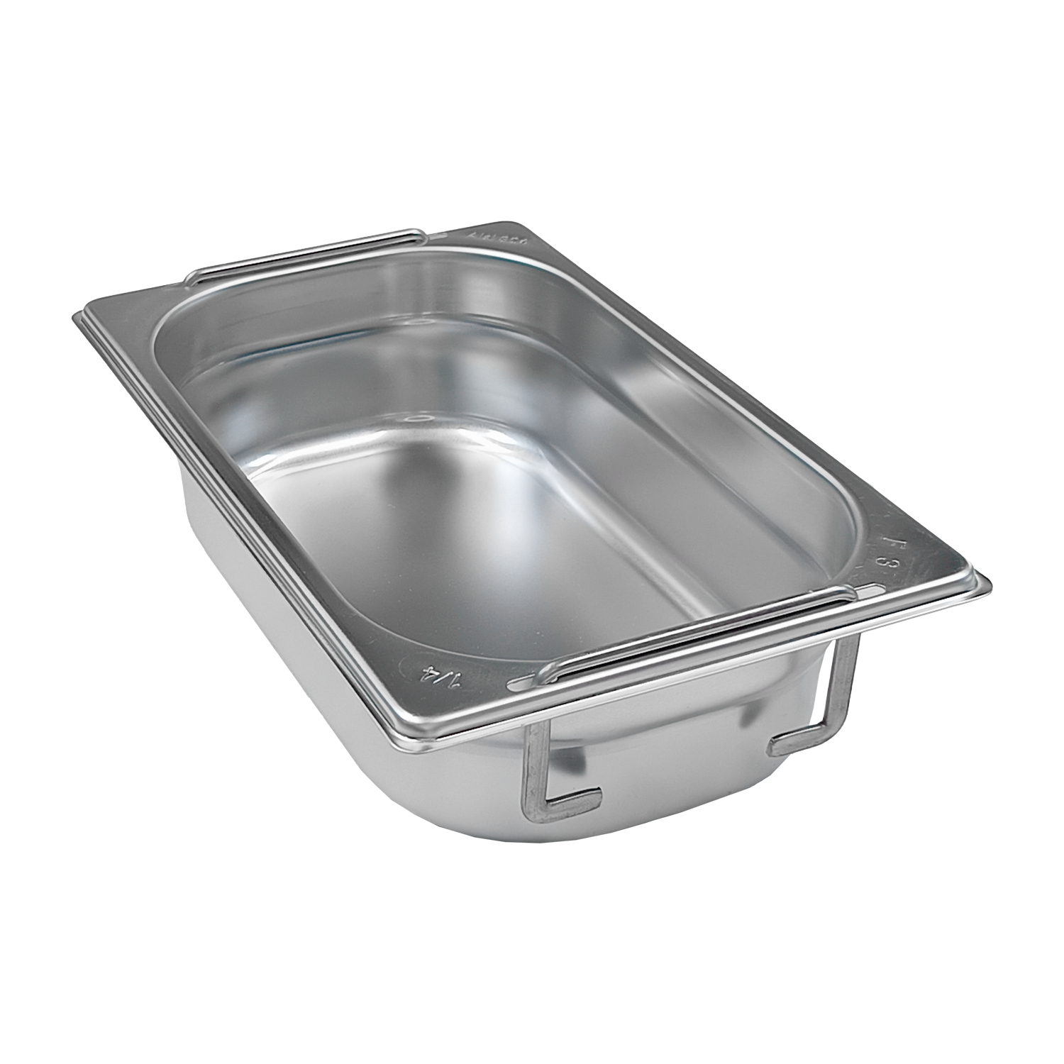 GN-Behälter GN 1/4 – 65 Fallgriff Edelstahl | REDFOX – GN 1/4-65 U