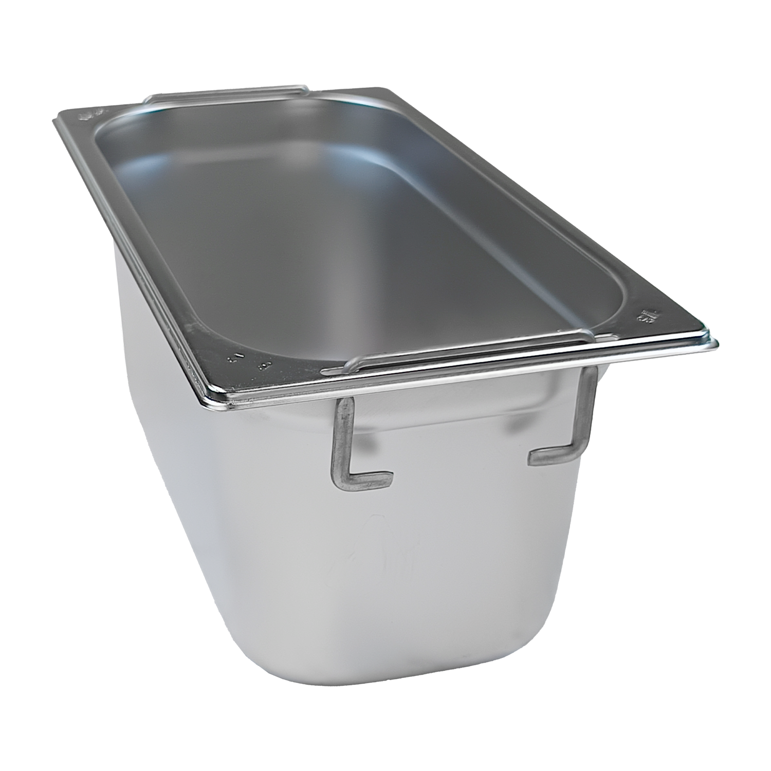 GN-Behälter GN 1/3 – 150 Fallgriff Edelstahl | REDFOX – GN 1/3-150 U