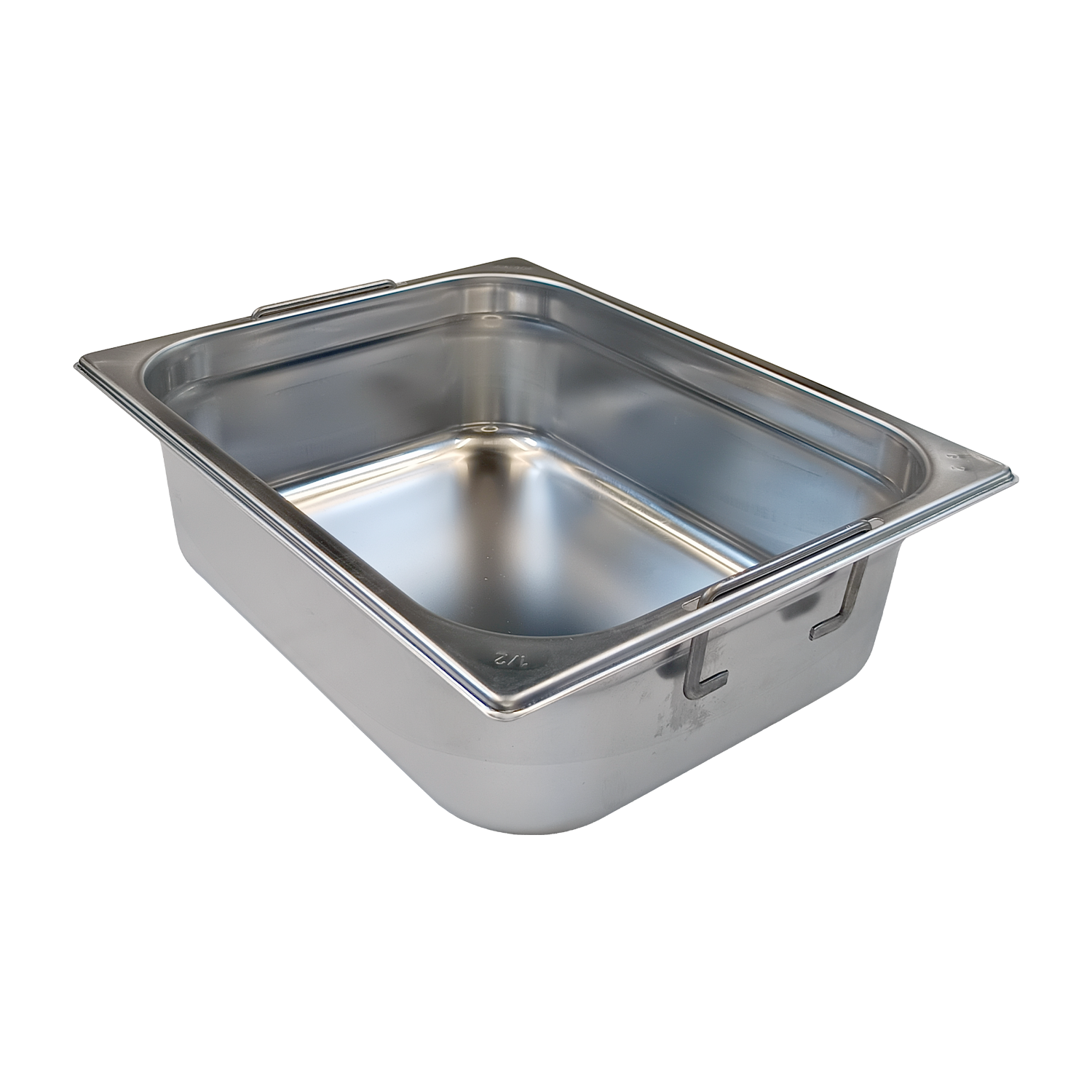 GN-Behälter GN 1/2 – 100 Fallgriff Edelstahl | REDFOX – GN 1/2-100 U