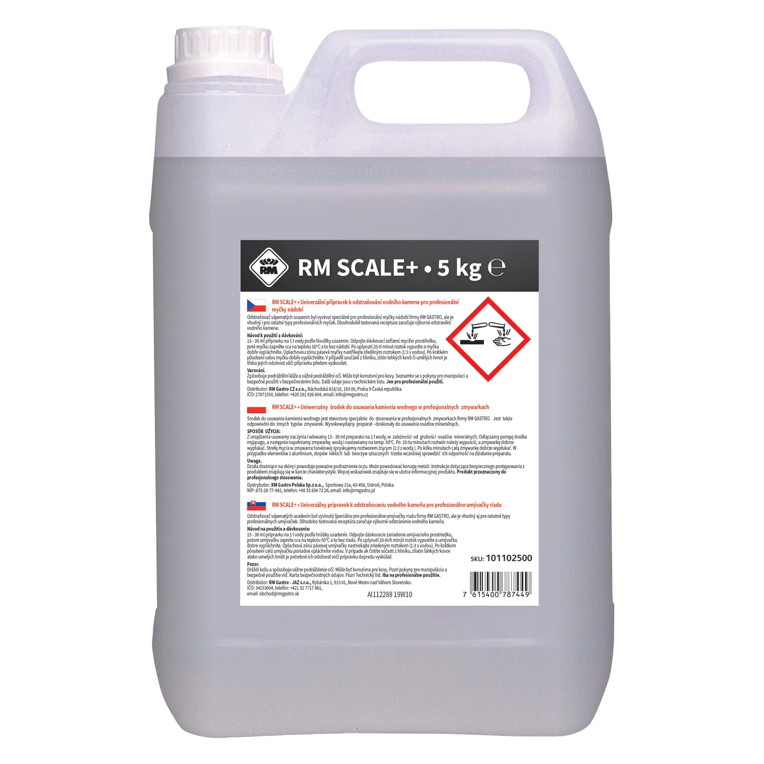 Entkalkungsmittel 5 kg | RM + REDFOX – RM Scale+ 5 kg
