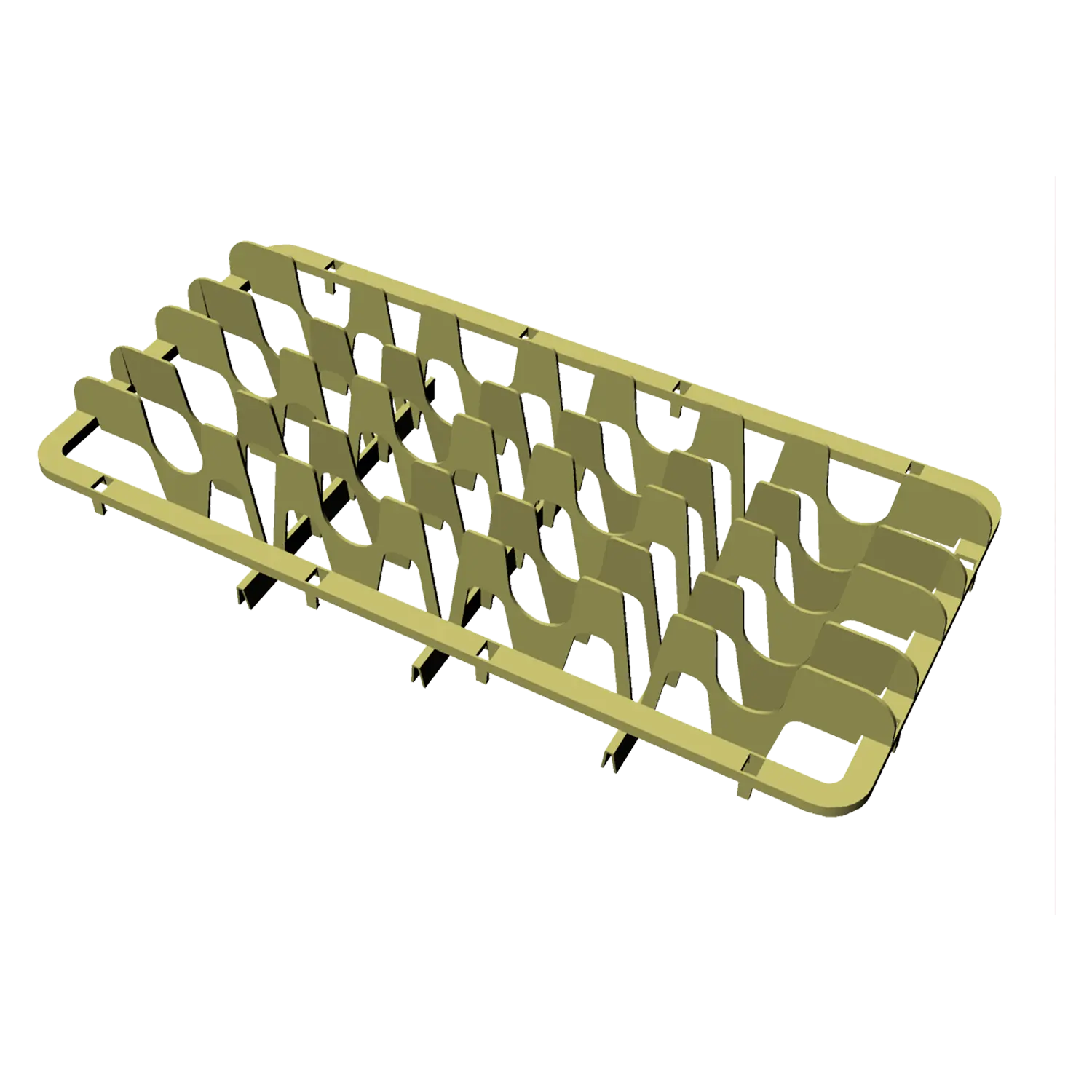 Aufsatz Plastik für Teller 50x50x4 | REDFOX – C 1411