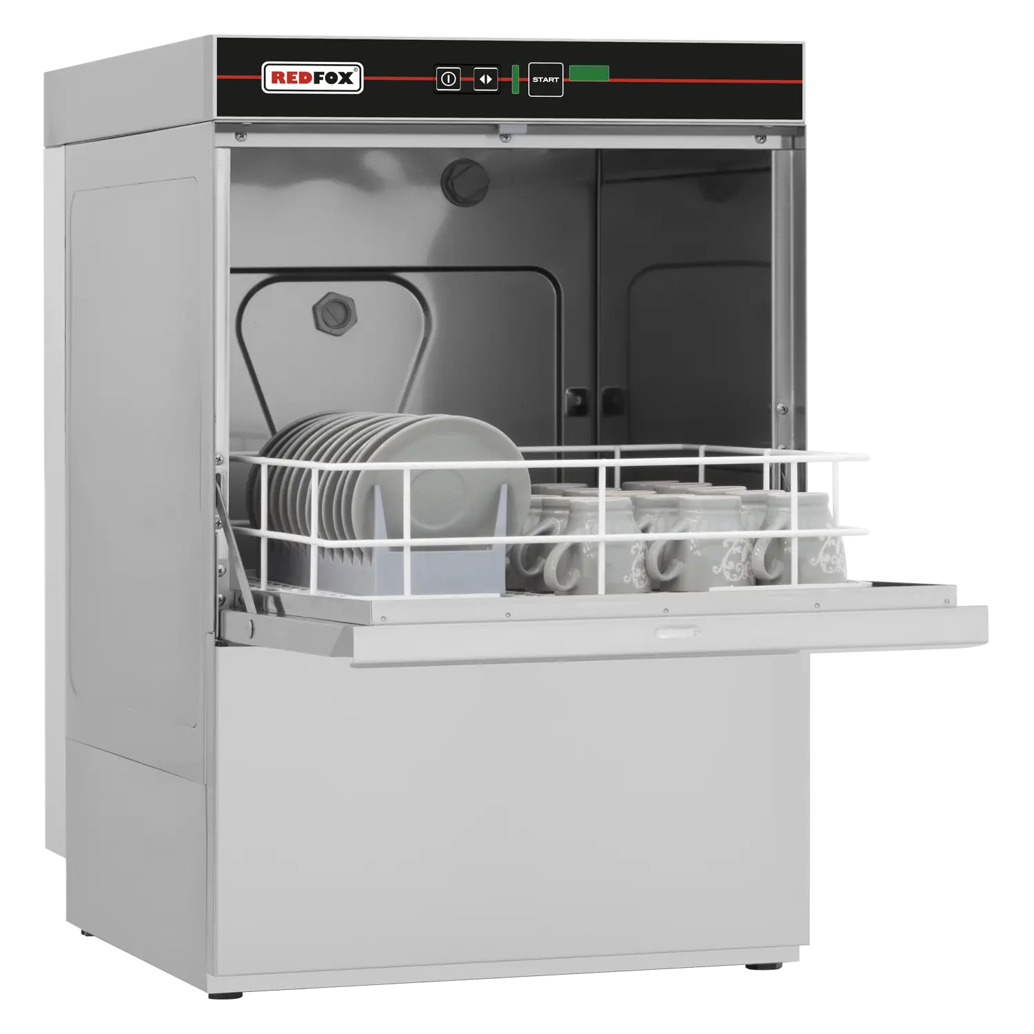 Geschirrspülmaschine einwandig 39×39 – 230 V | REDFOX – QQI 42