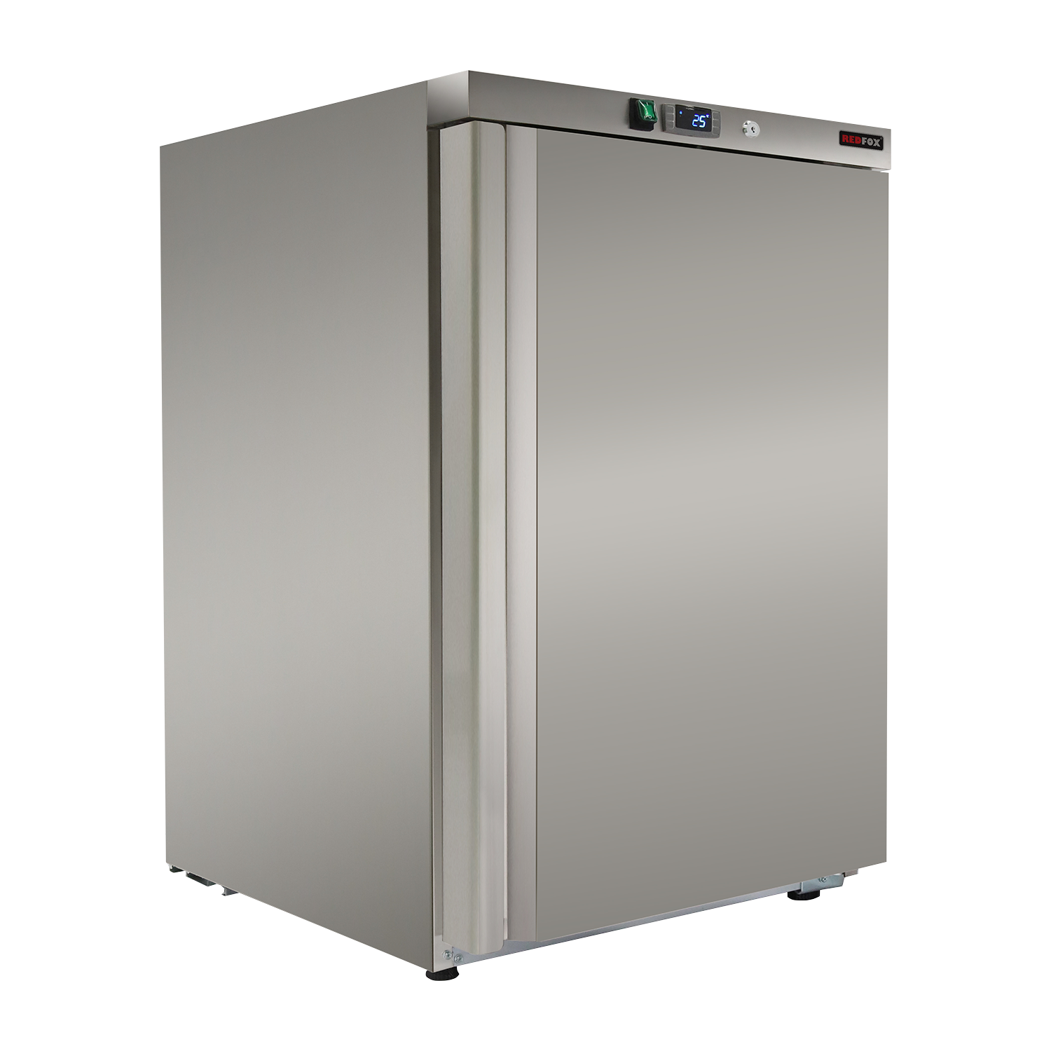 Kühlschrank 130 l, Edelstahl | REDFOX – DRR 200 S