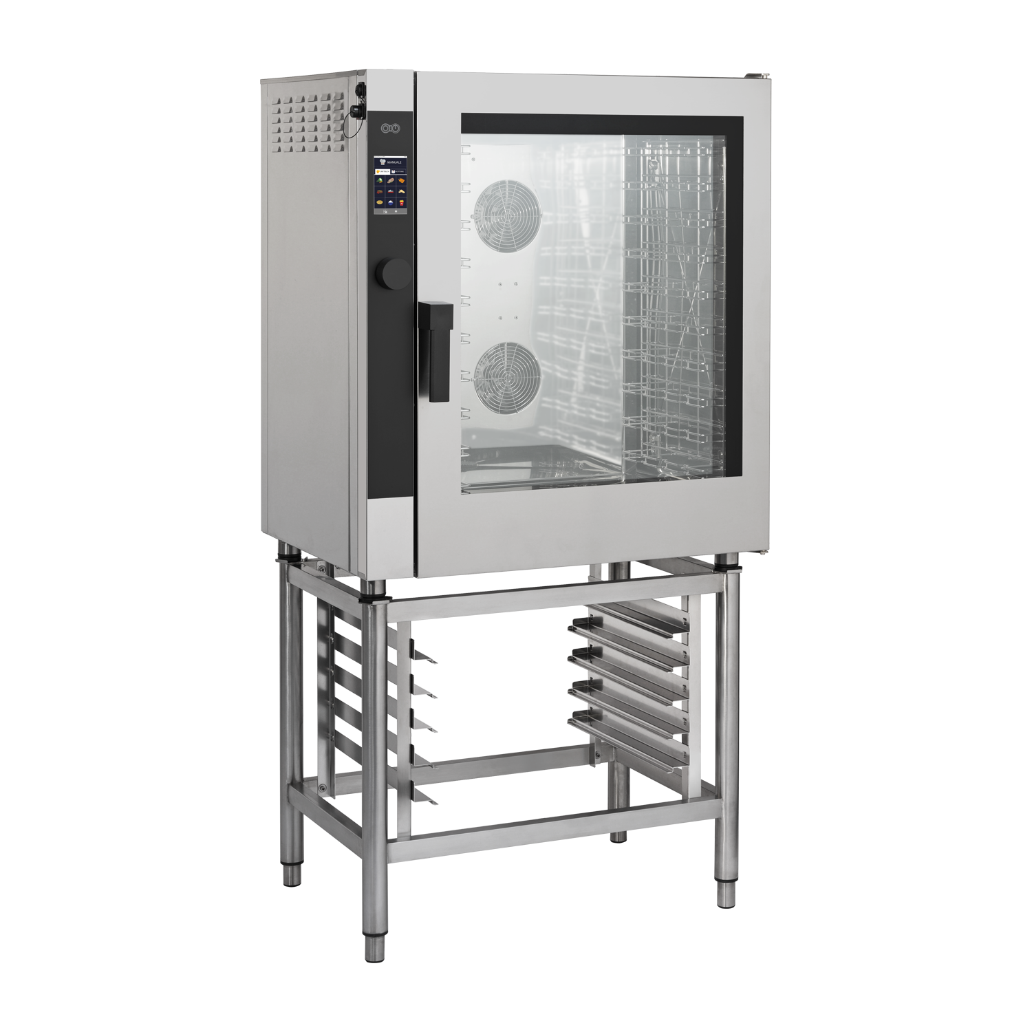 Kombidämpfer elektrisch 10x GN 1/1 verstärkte Version, Einspritzung 400 V | REDFOX – EPD X 1011 E