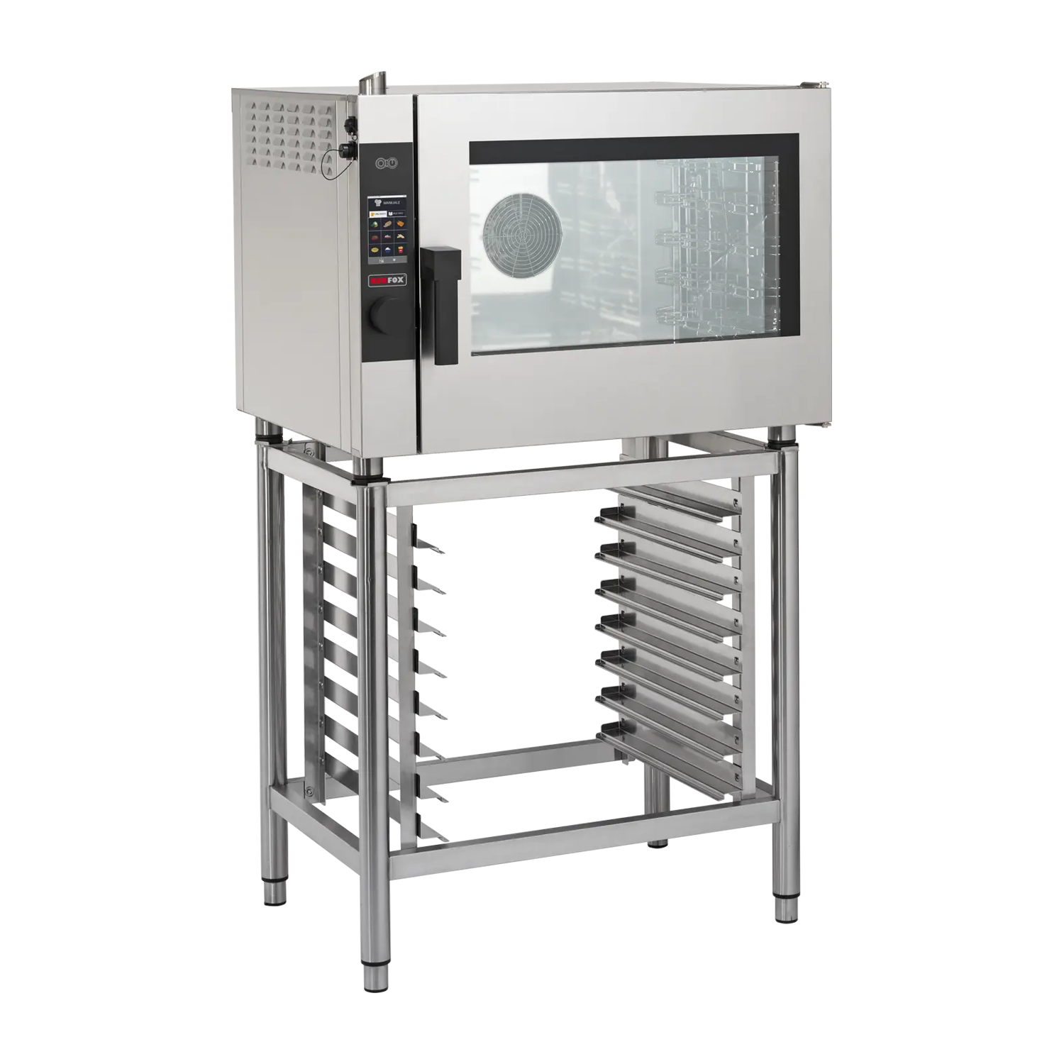 Kombidämpfer elektrisch 5x GN 1/1 verstärkte Version, Einspritzung 400 V | REDFOX – EPD X 0511 E