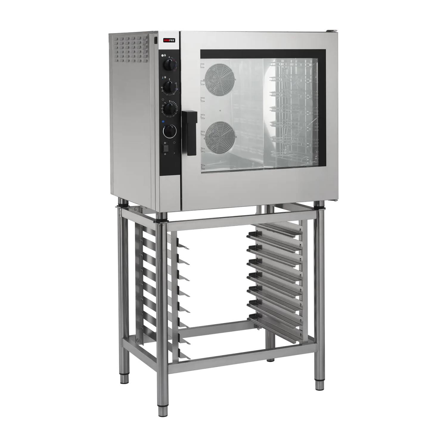 Four à convection électrique Système d’injection manuel 7x GN 1/1 | REDFOX – EPMN 0711 E