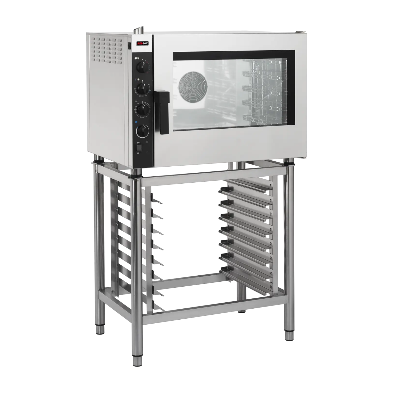 Four à convection électrique Système d’injection manuel 5x GN 1/1 | REDFOX – EPMN 0511 E
