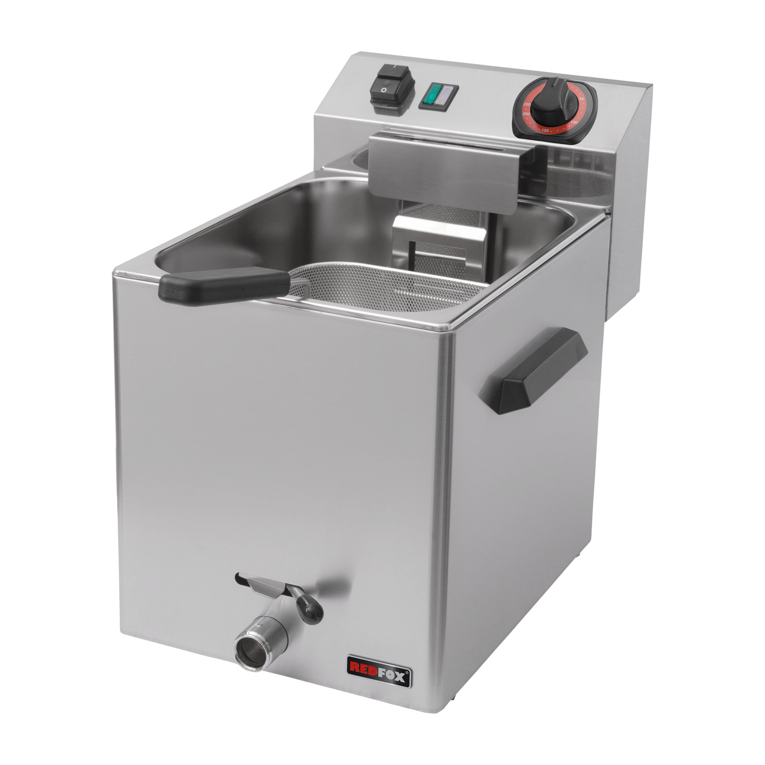 Pastakocher elektrisch mit Auslass 8 l Tisch 230 V | REDFOX – VT 07 E/V