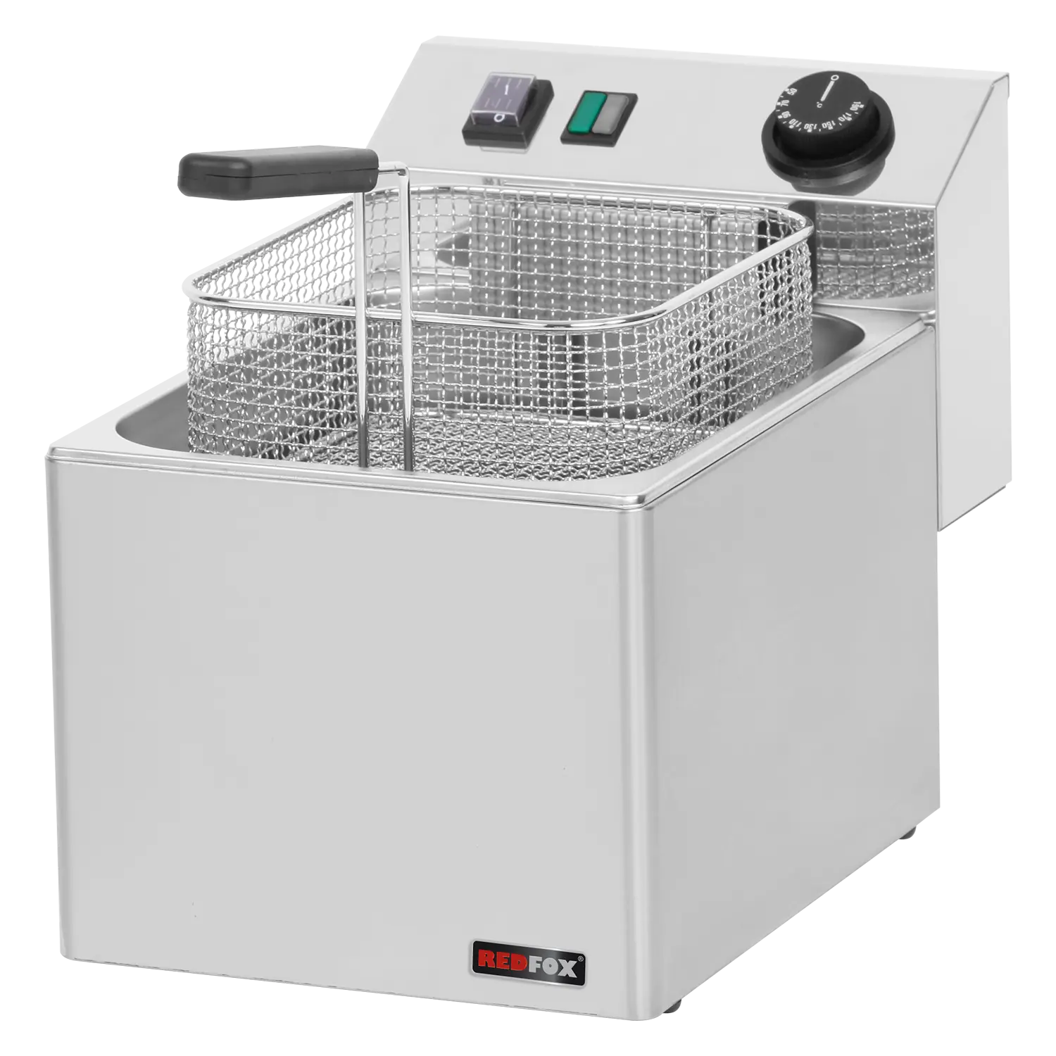 Fritteuse elektrisch 0,38 kW/l, 8 l Tisch 230 V | REDFOX – FE 07 E