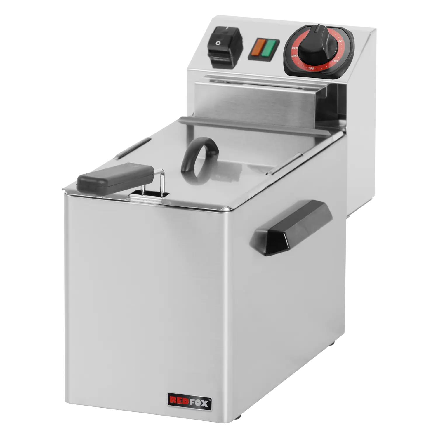 Fritteuse elektrisch 0,6 kW/l, 5 l Tisch 230 V | REDFOX – FE 04 S