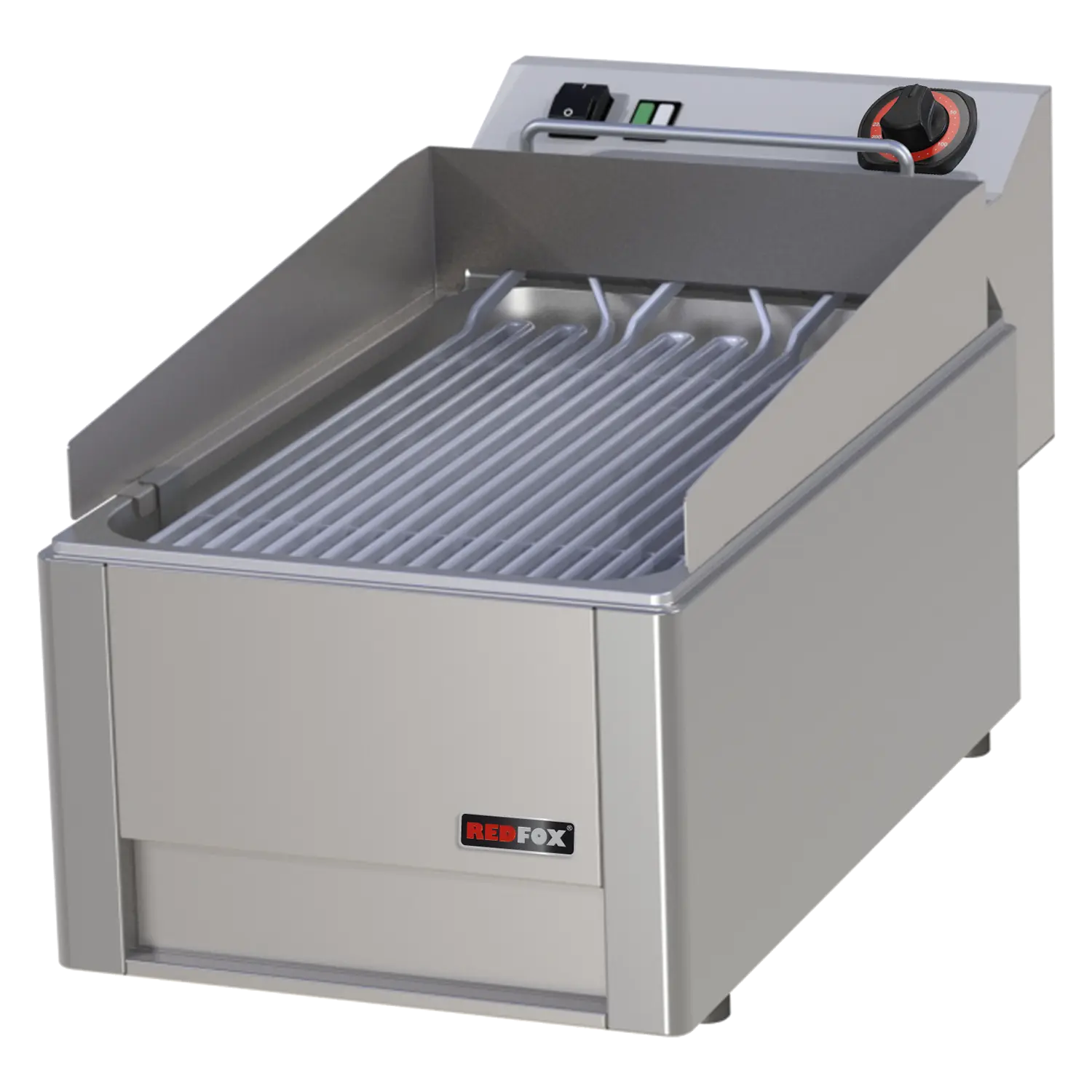 Wassergril elektrisch Direktheizung 31×48 Tisch 400 V | REDFOX – GV 30 ET