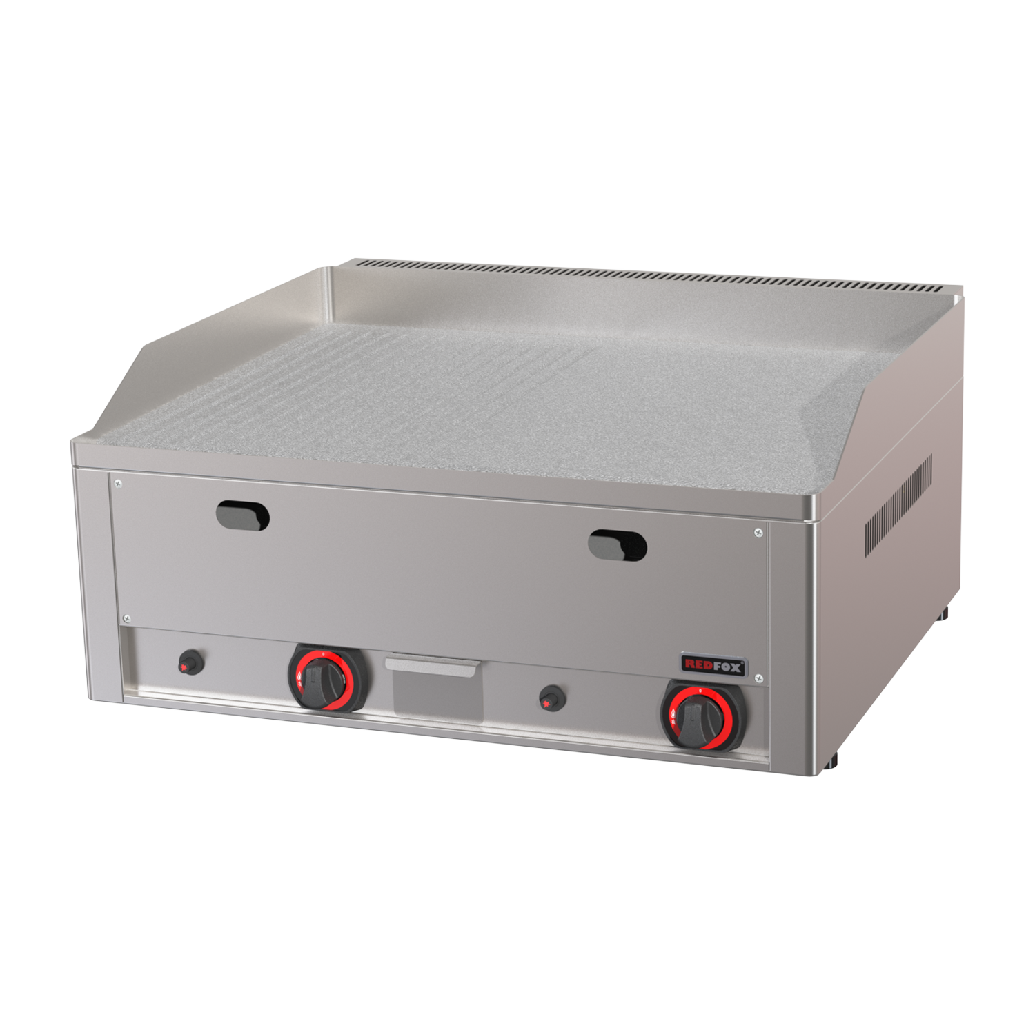 Grillplatte 65×48 Gas Durable Chrome kombiniert Tisch | REDFOX – FTHRC 60 G