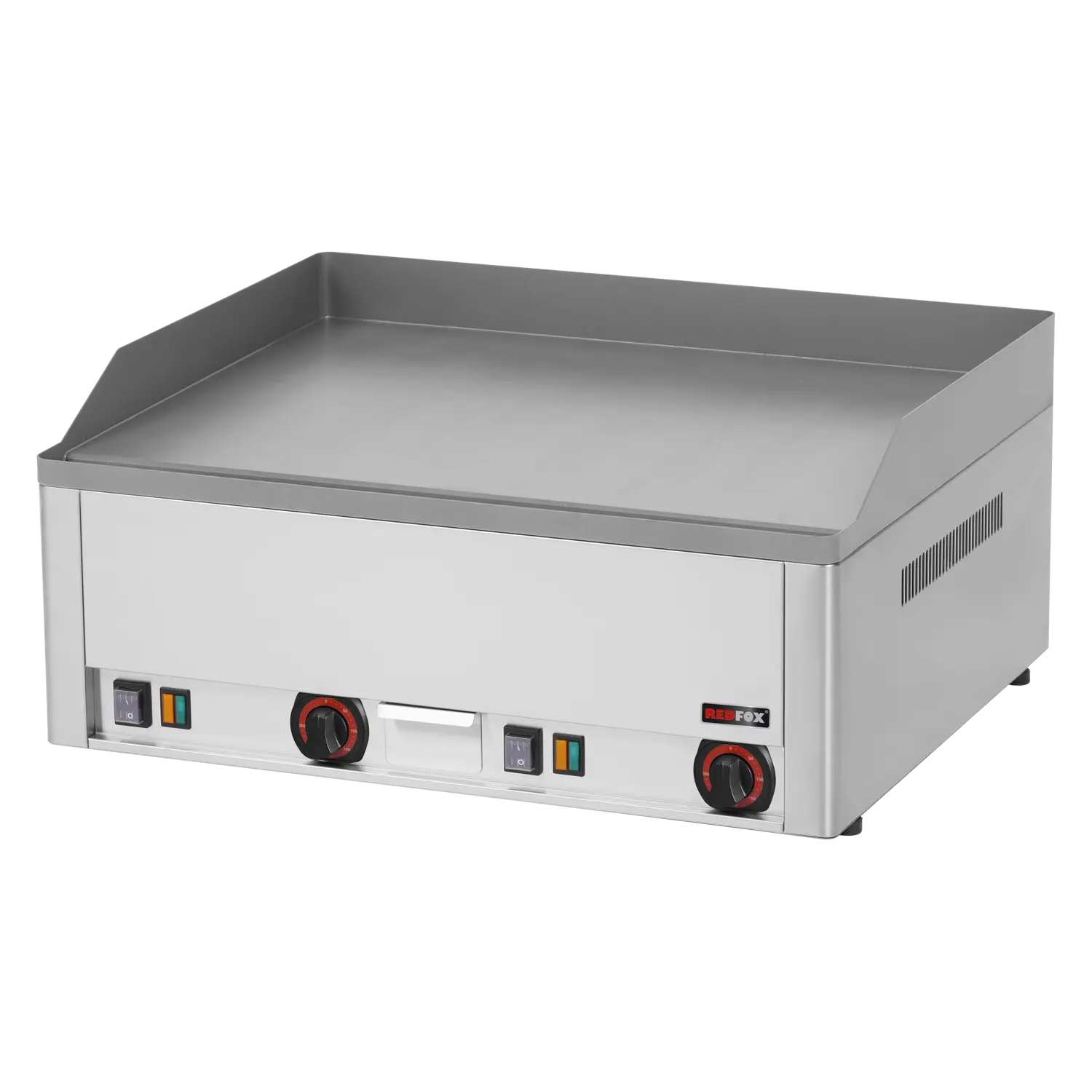 Grillplatte 65×48 elektrisch glatt Tisch 400 V | REDFOX – FTH 60 E