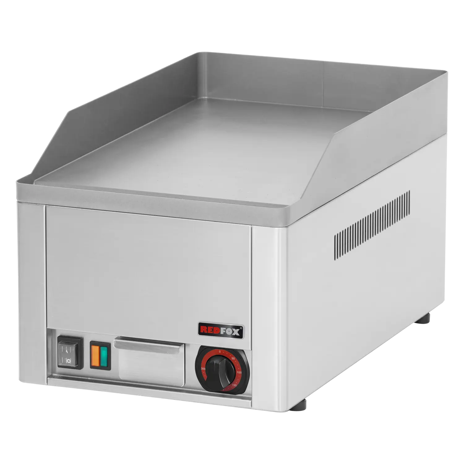 Grillplatte 32×48 elektrisch glatt Tisch 230 V | REDFOX – FTH 30 E
