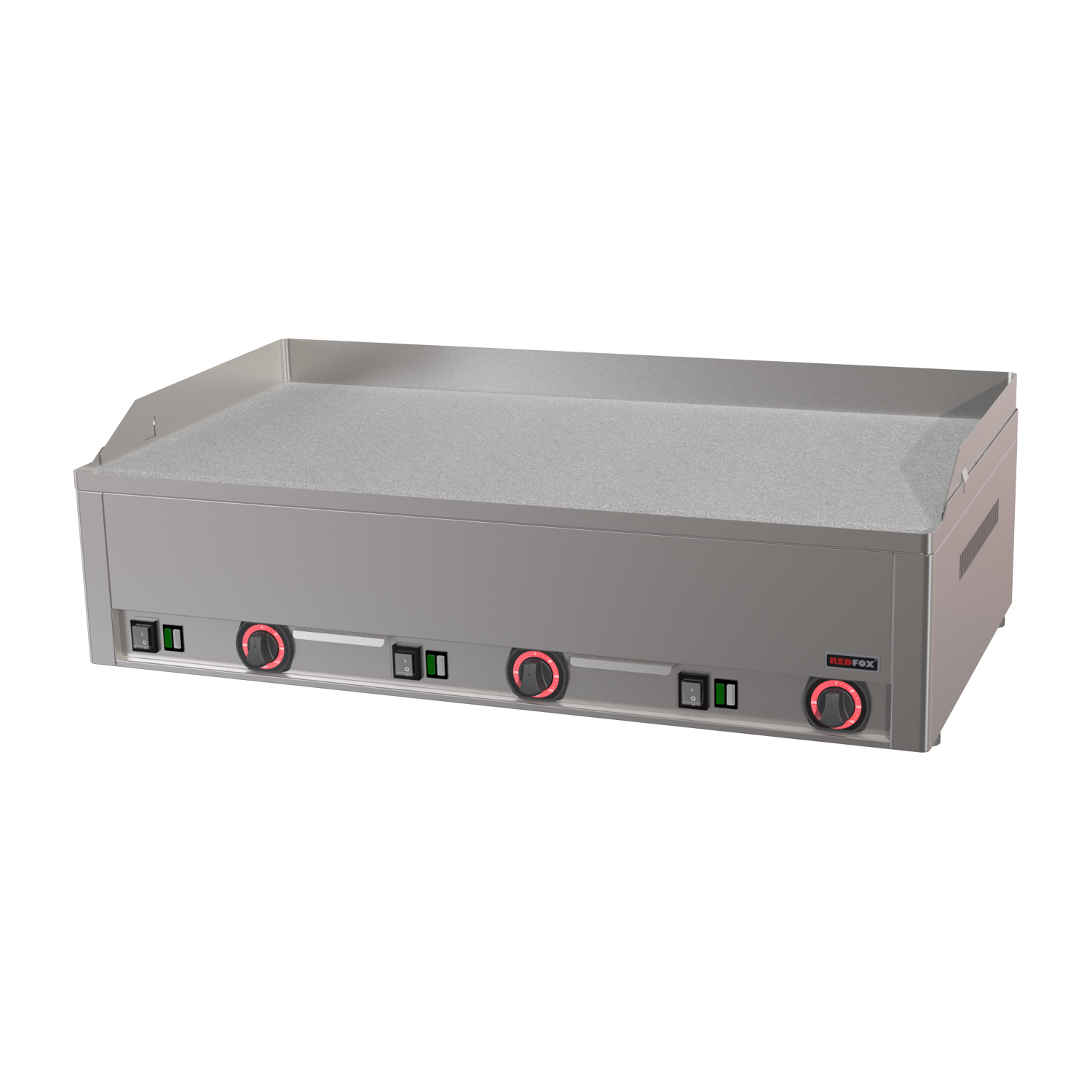 Grillplatte 97×48 elektrisch Durable Chrome glatt Tisch 400 V | REDFOX – FTHC 90 E