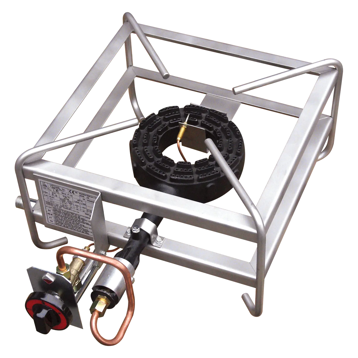 Hockerkocher Gas 9,5 kW | REDFOX – F-1G