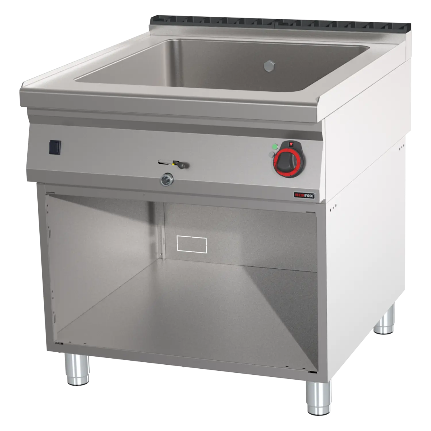 Bain Marie elektrisch GN 2/1 – 200 mit Unterbau | REDFOX – BM 90/80 E