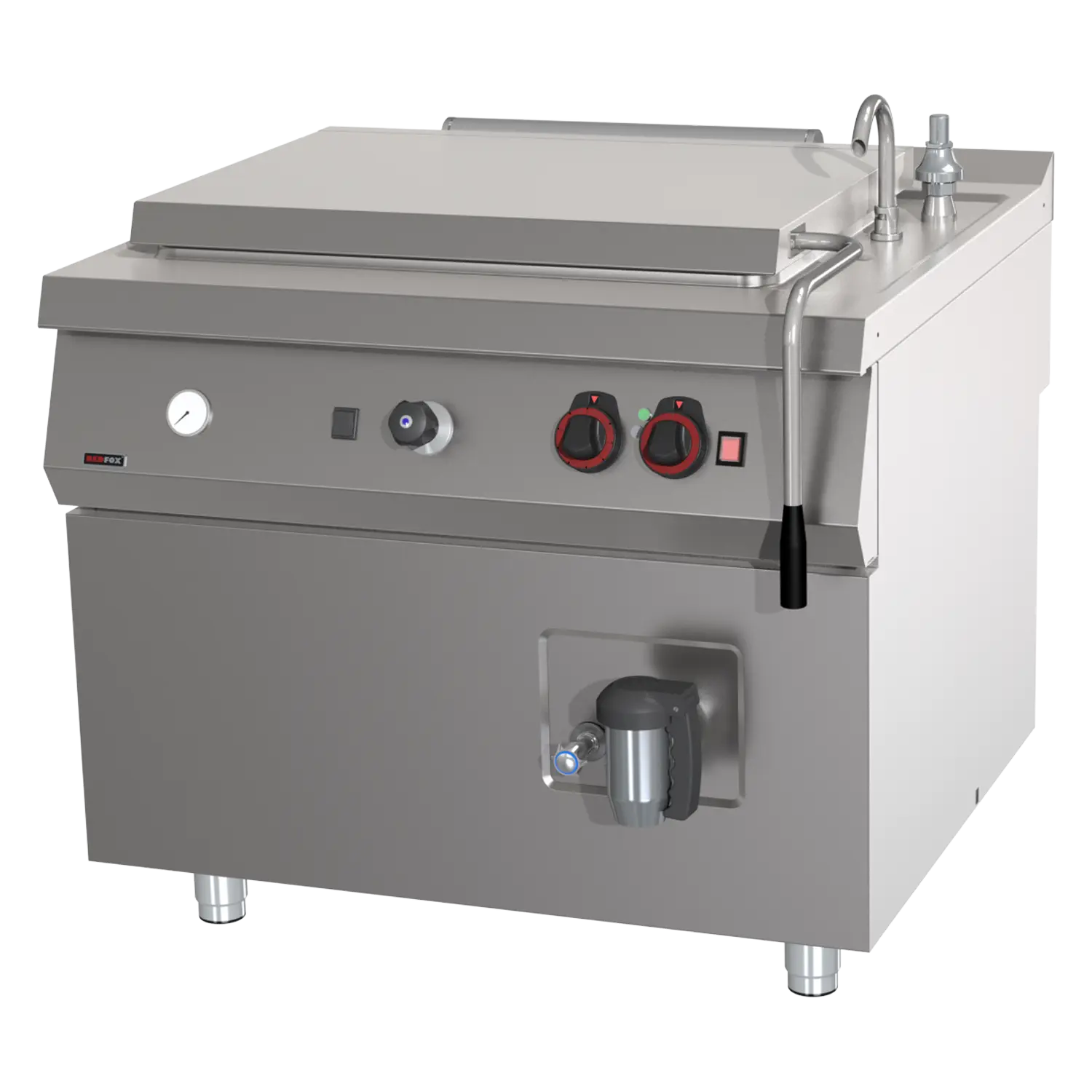 Gasgroßraumkessel indirekt 200 l | REDFOX – BIQ 90/100 200 G