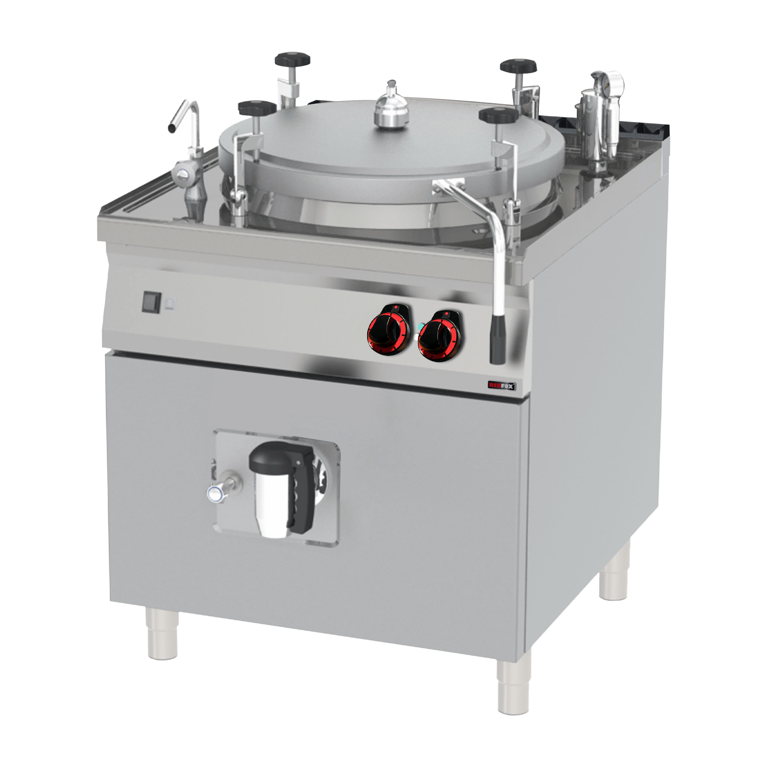 Indirekter elektrischer Druckkessel 150 l | REDFOX – BIA 90/150 E