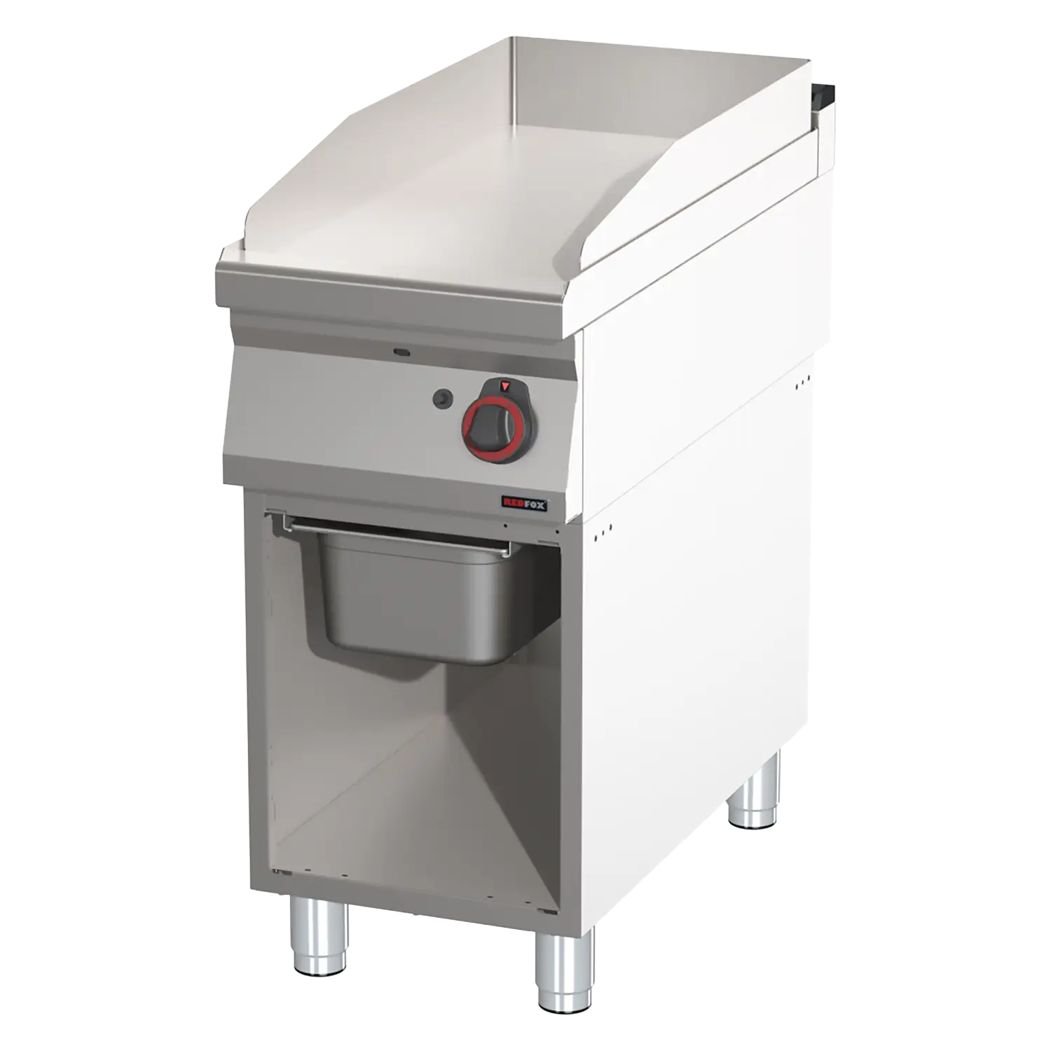 Grillplatte glatt | REDFOX – FTH 90/40 G