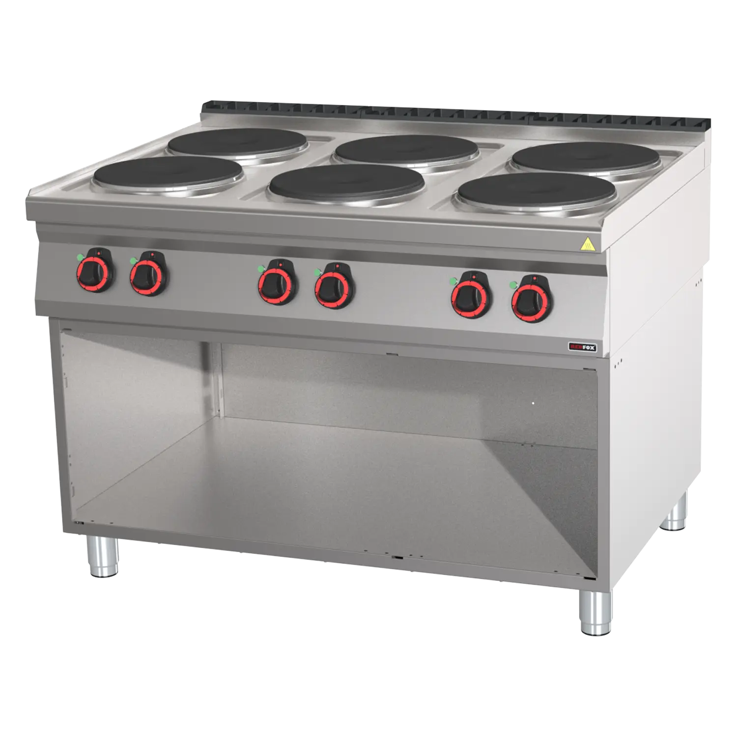 Herd elektrisch 6 Kochplatten | REDFOX – SP 90/120 E