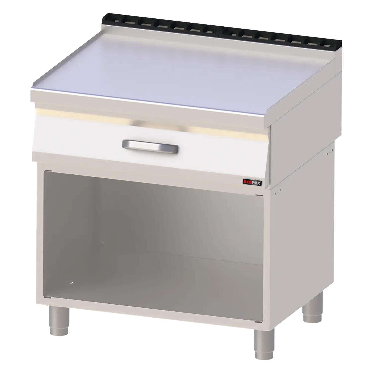Arbeitsmodul 80×64 – 1x Schublade 2x GN 1/1 | REDFOX – PP 70/80