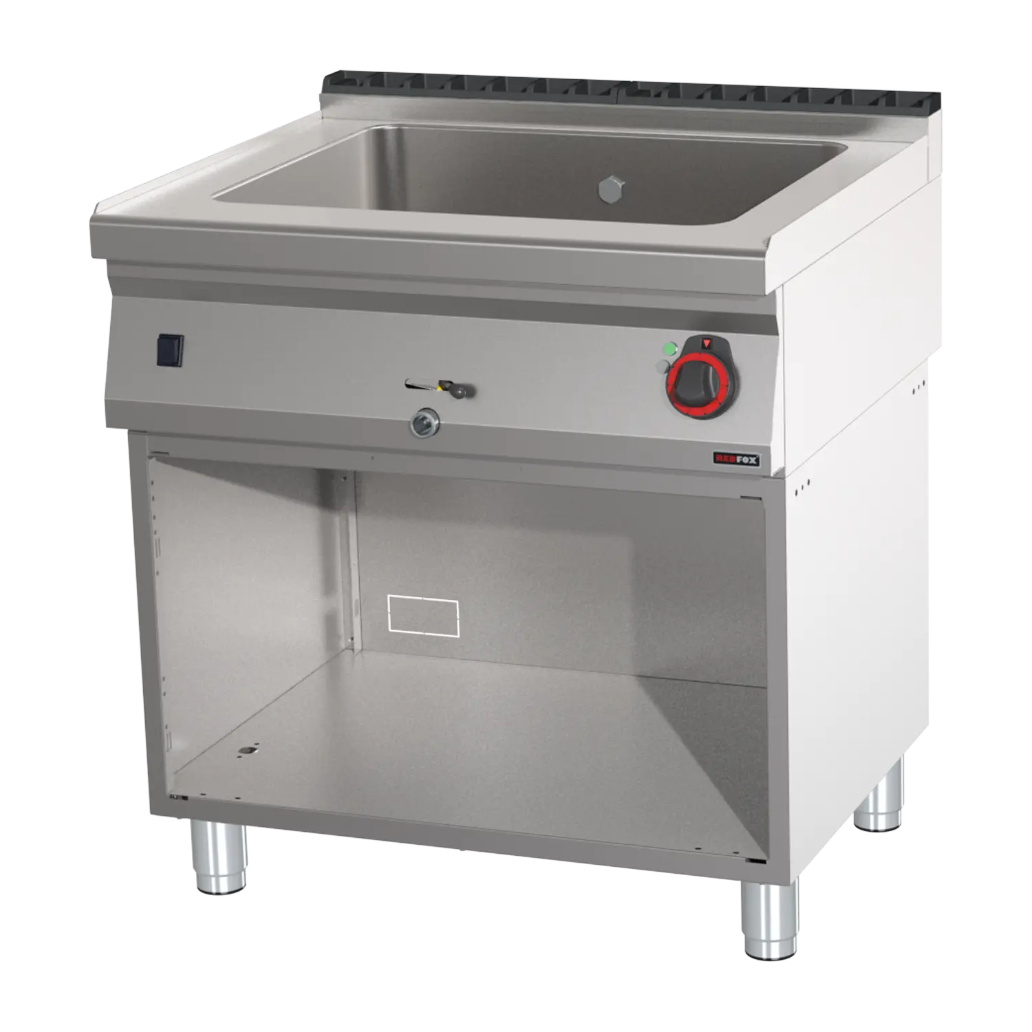 Bain Marie elektrisch GN 2/1 – 200 mit Unterbau | REDFOX – BM 70/80 E
