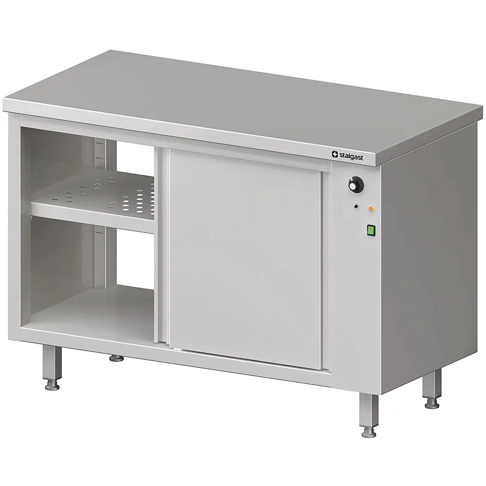Durchreiche-Wärmeschrank mit Schiebetüren 1500x700x850 mm