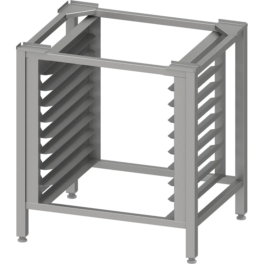 Untergestell mit 8 Einschubschienen für EasyBake/RX, 600×400 mm, H. 850 mm