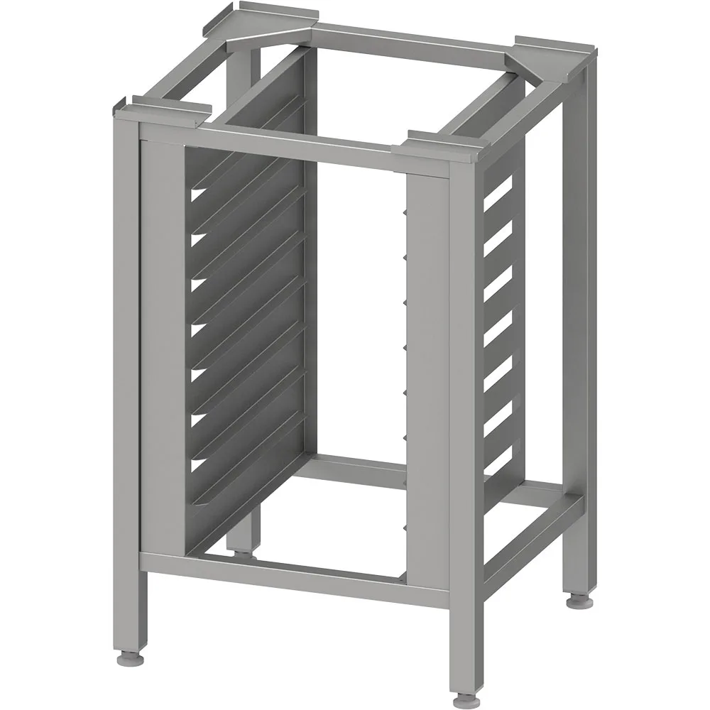 Untergestell mit 8 Einschubschienen für EasyBake/RX, 430×340 mm, H. 850 mm