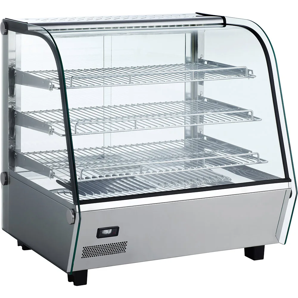 Heiße Theke, mit LED-Beleuchtung, Abmessung 678 x 568 x 670 mm (BxTxH)