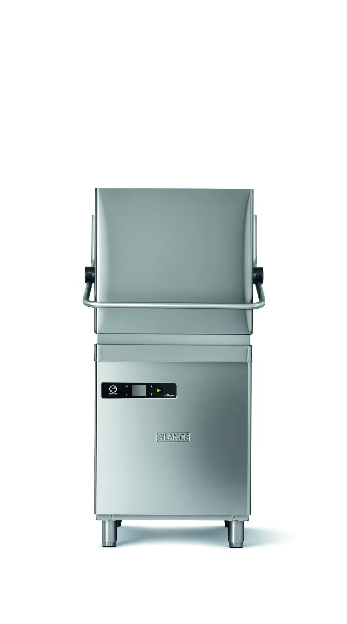 Silanos Haubenspülmaschine N1300S EVO 2 HY-NRG mit Klarspülmittel-, Reinigerdosier- und Klarspülpumpe, 4 Spülprogramme, Selbstreinigungsfunktion