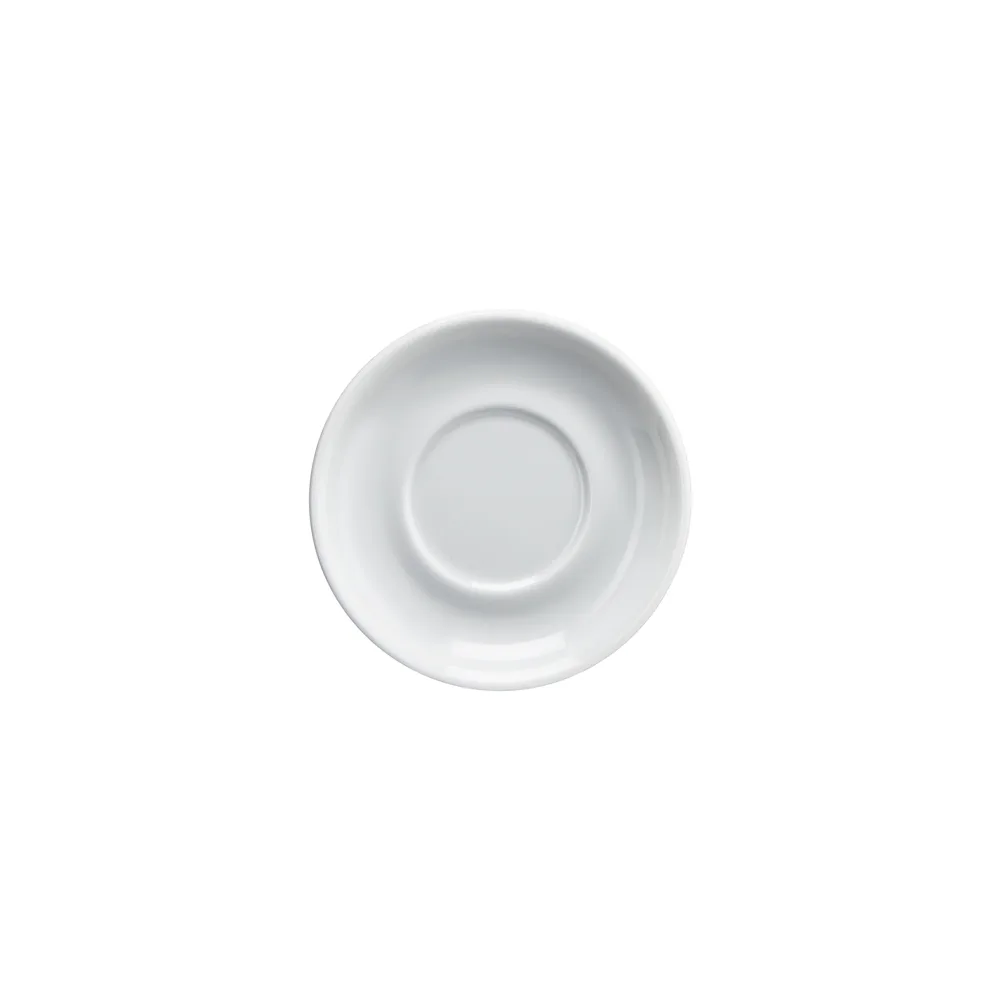 Untertasse für Espressotasse aus der Porzellanserie Kaszub/Hel, Ø 120 mm